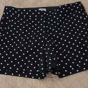J. Crew polka-dot shorts size 4